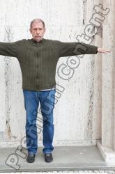 Whole Body Man T poses White Casual Average